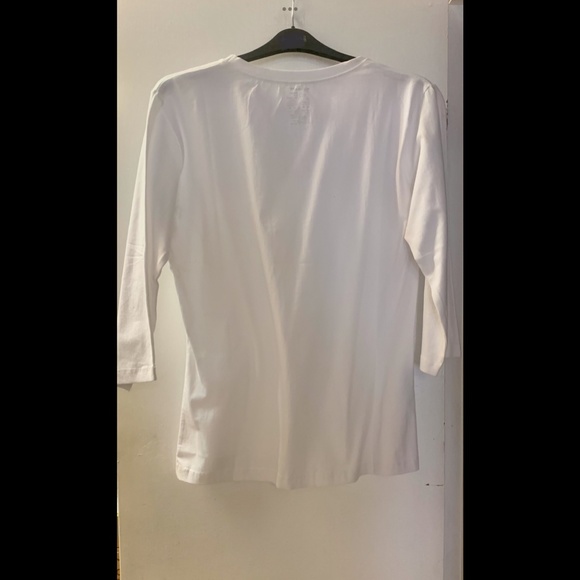 🌟 Full Figure Crewneck Long Sleeve T-Shirt - Picture 3 of 3